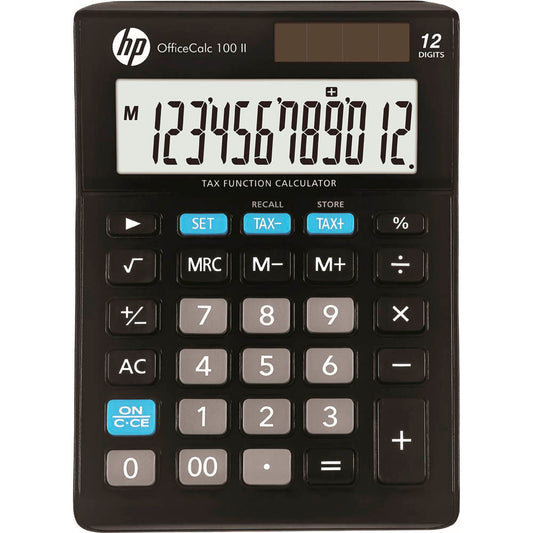 HP OfficeCalc 100 II Tischrechner schwarz | HP-OC100II/INT BX