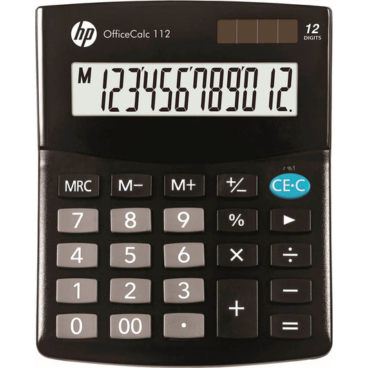 HP OfficeCalc 112 Tischrechner schwarz | HP-OC 112/INT BX