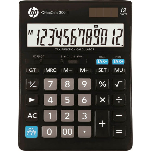HP OfficeCalc 200 II Tischrechner schwarz | HP-OC200II/INT BX