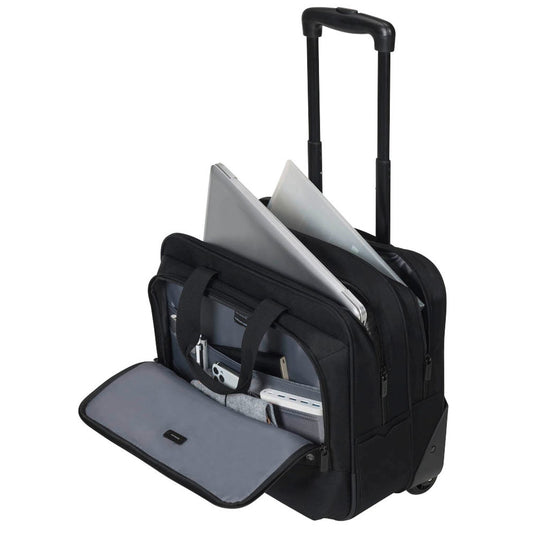 DICOTA Laptop-Trolley Eco Top Traveller BASE Kunstfaser schwarz 42,0 x 39,0 x 22,0 cm | D31985-RPET
