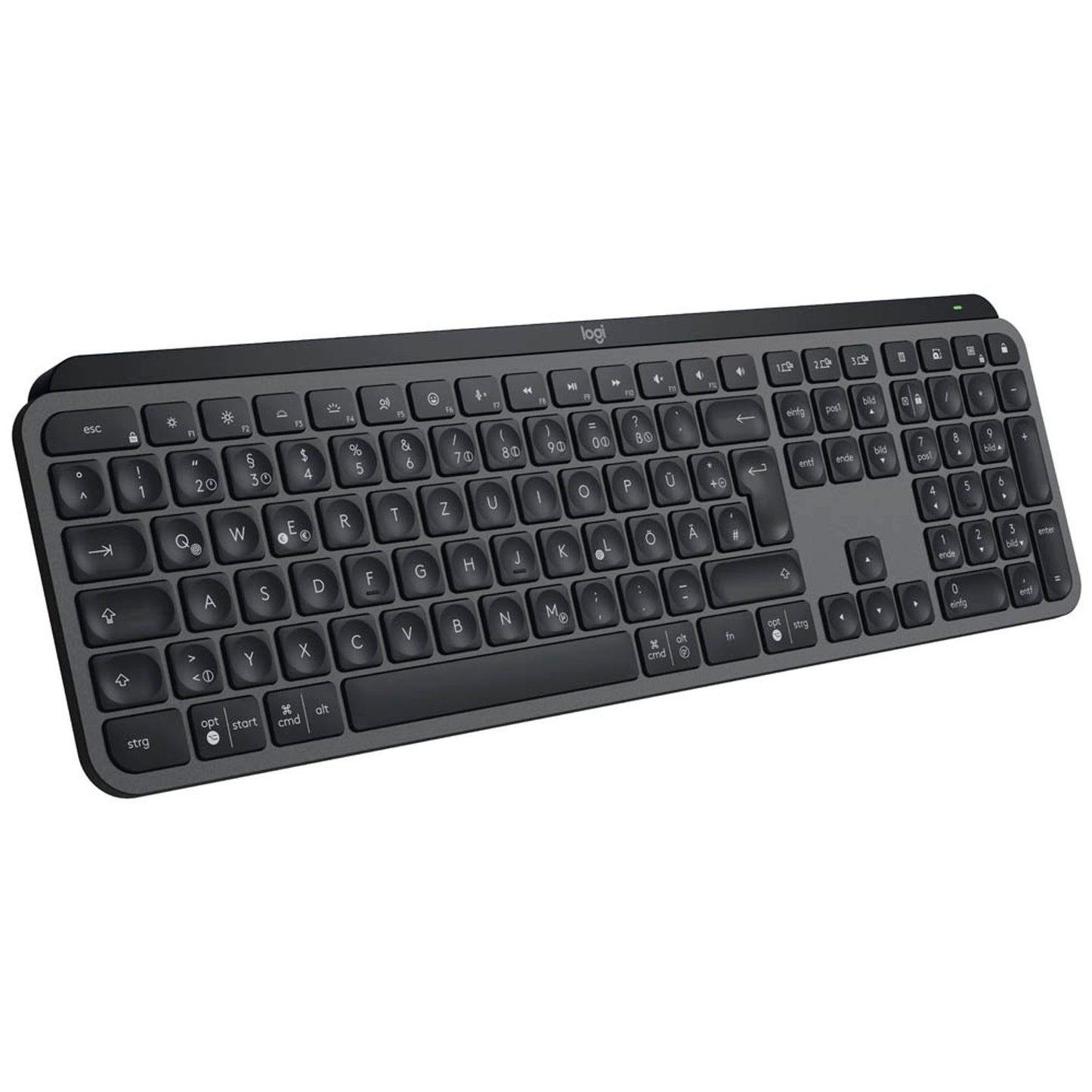 Logitech MX Keys for Business Tastatur kabellos grau, schwarz | 920-010244