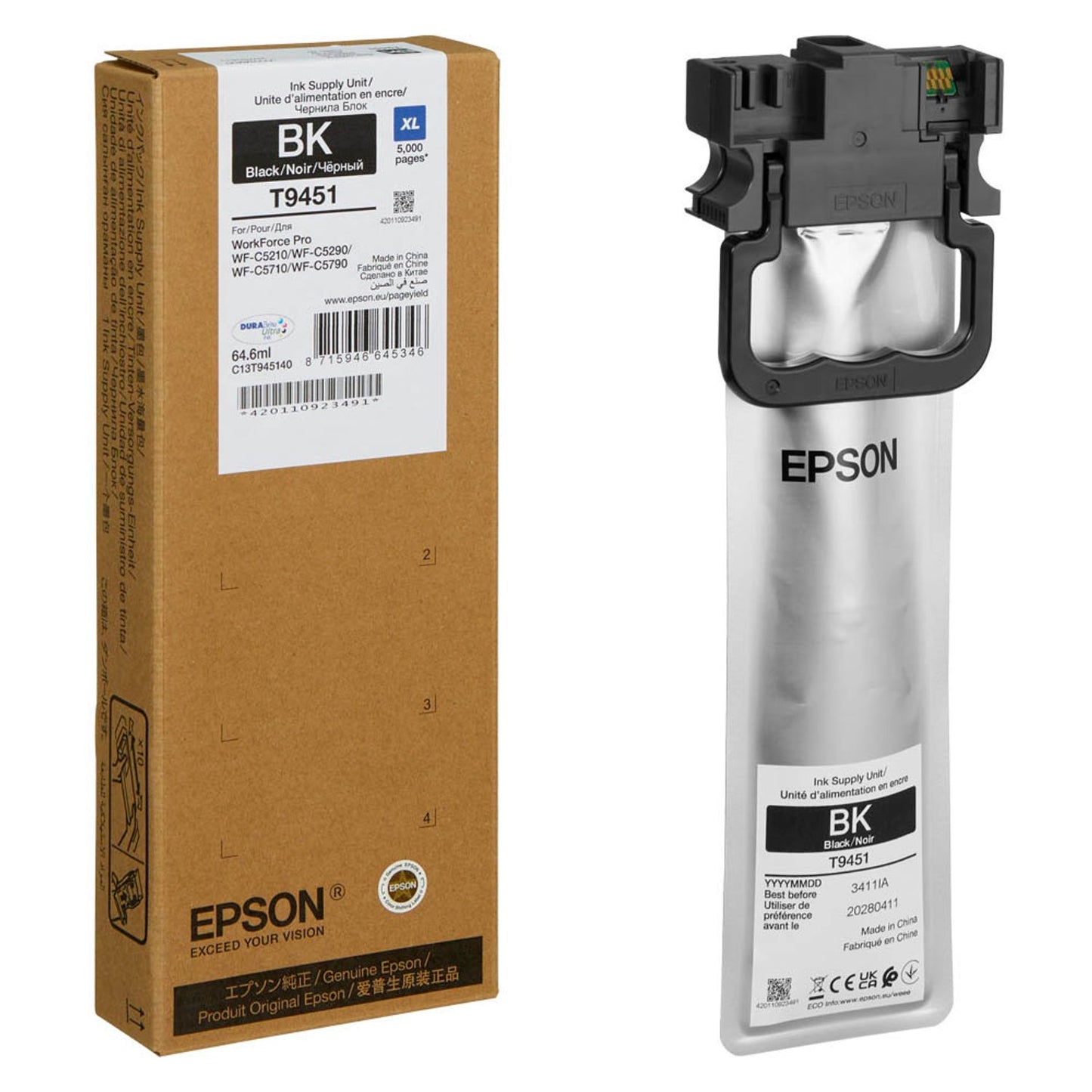 EPSON T9451 XL schwarz Druckerpatrone | C13T945140