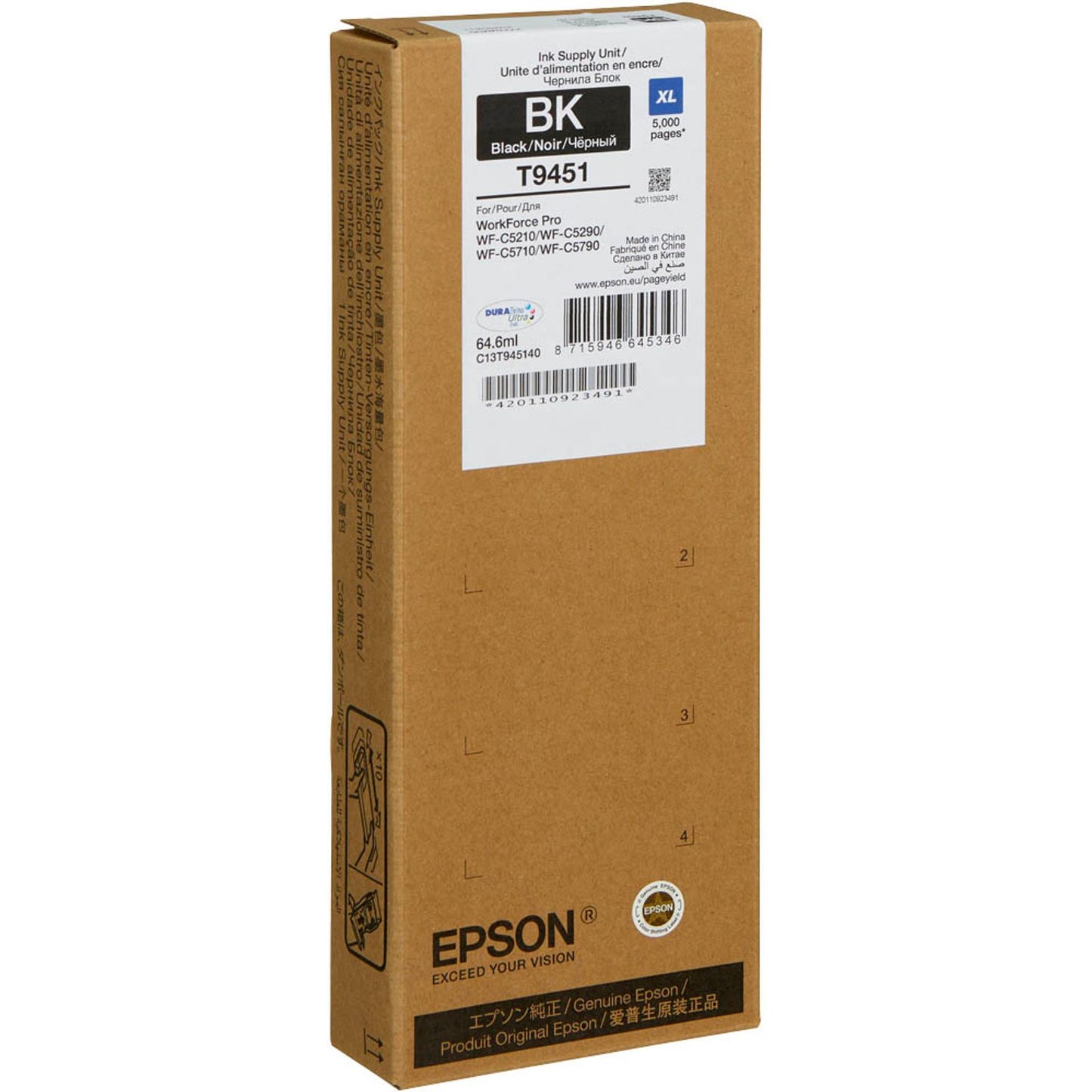 EPSON T9451 XL schwarz Druckerpatrone | C13T945140