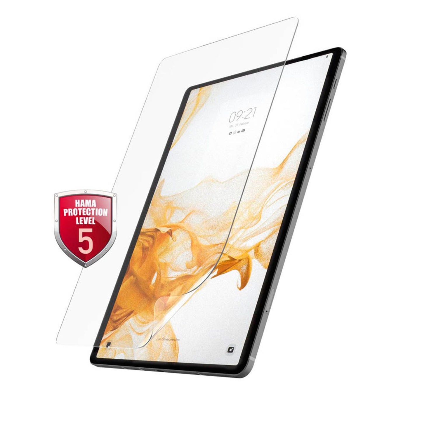 hama Crystal Clear Display-Schutzfolie für Samsung Galaxy Tab S7+, Galaxy Tab S7 FE, Galaxy Tab S8+, Galaxy Tab S9+ | 216312