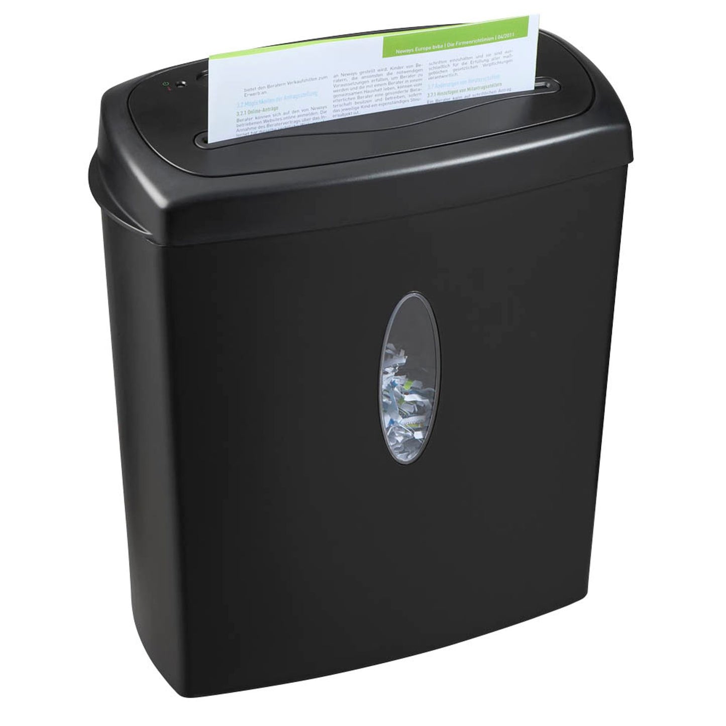 hama Home X10CD Aktenvernichter mit Partikelschnitt P-4, 4 x 40 mm, bis , schwarz | 50543