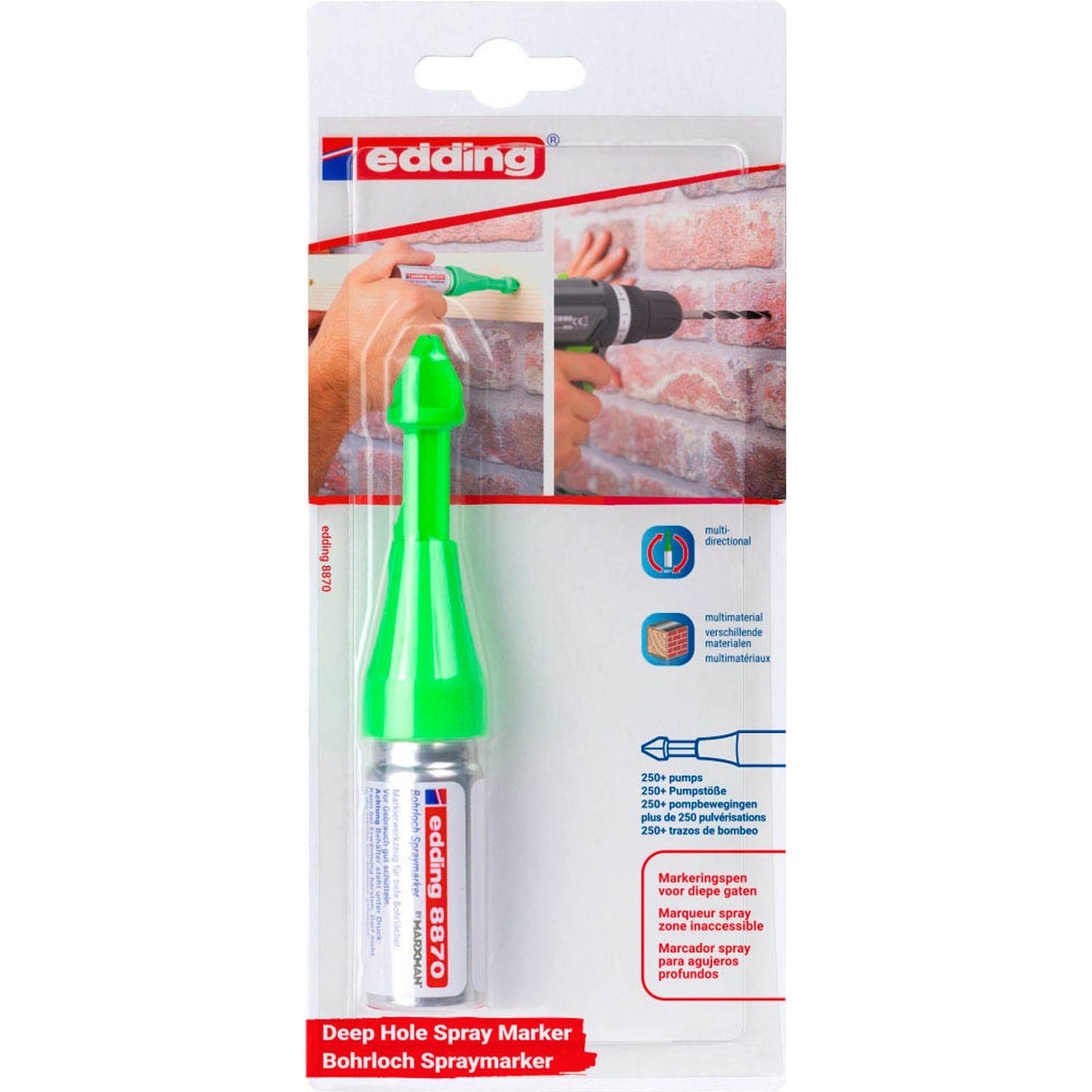 edding 8870 Tieflochmarker grün | 4-8870-1-1064