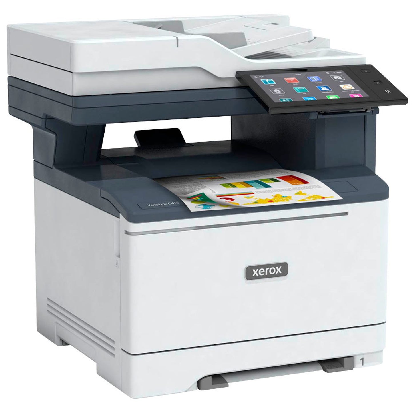 xerox VersaLink C415 4 in 1 Farblaser-Multifunktionsdrucker grau | C415V_DN