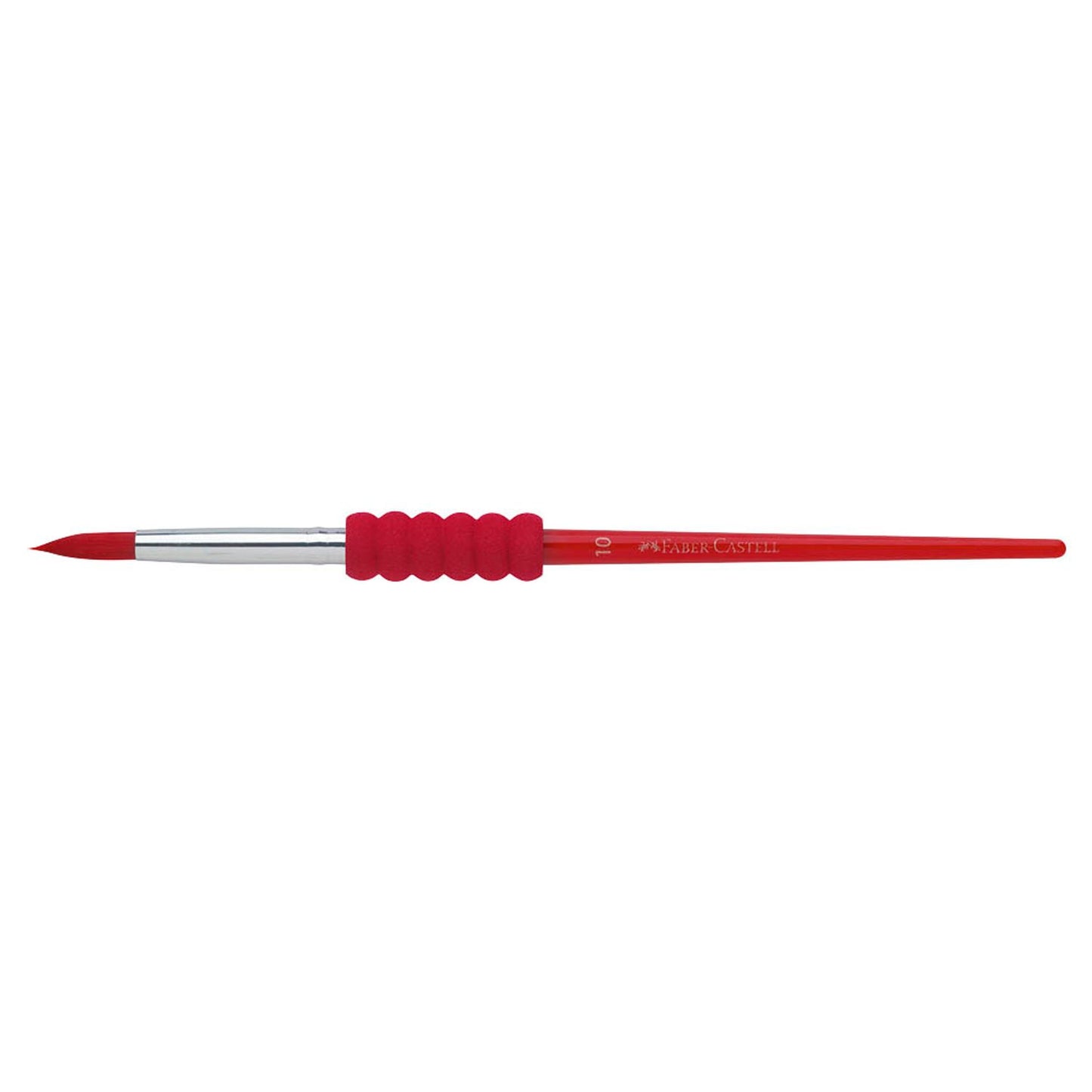 FABER-CASTELL Bunt Pinsel-Set Größe 2, 6, 10, 12, 4-teilig | 481600 | 1 Pack = 4 St.
