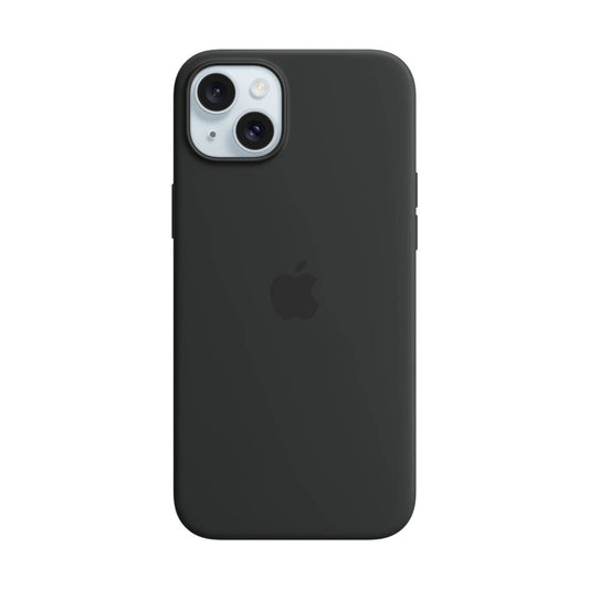 Apple Silikon Case mit MagSafe Handy-Cover für iPhone 15 Plus schwarz | MT103ZM/A