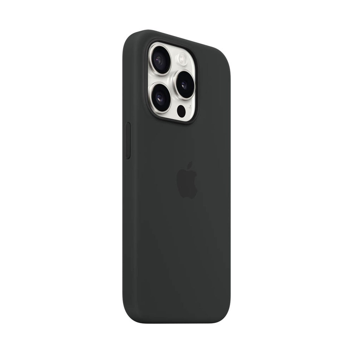 Apple Silikon Case mit MagSafe Handy-Cover für iPhone 15 Pro schwarz | MT1A3ZM/A