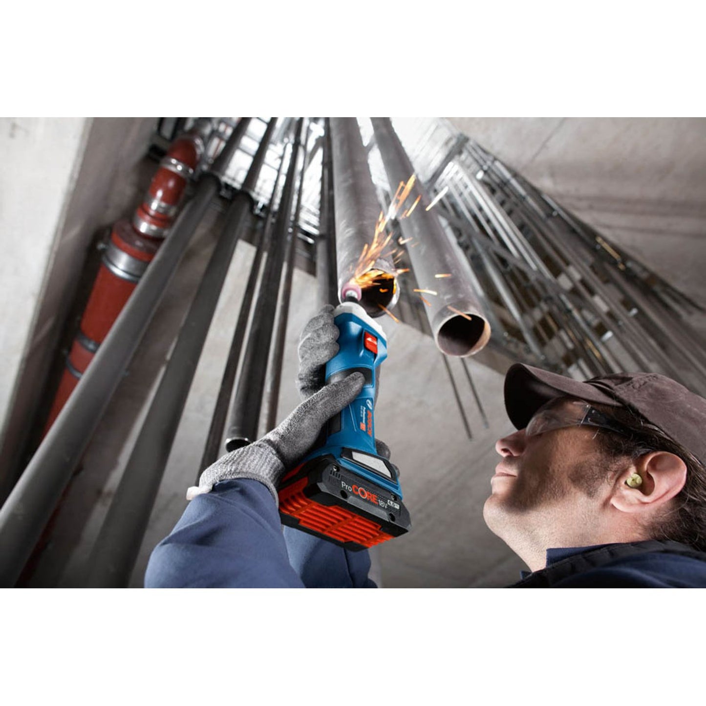 BOSCH Professional AKTION: GGS 18V-20 Akku-Geradschleifer 18,0 V, ohne Akku mit Prämie nach Registrierung | 0 601 9B5 401