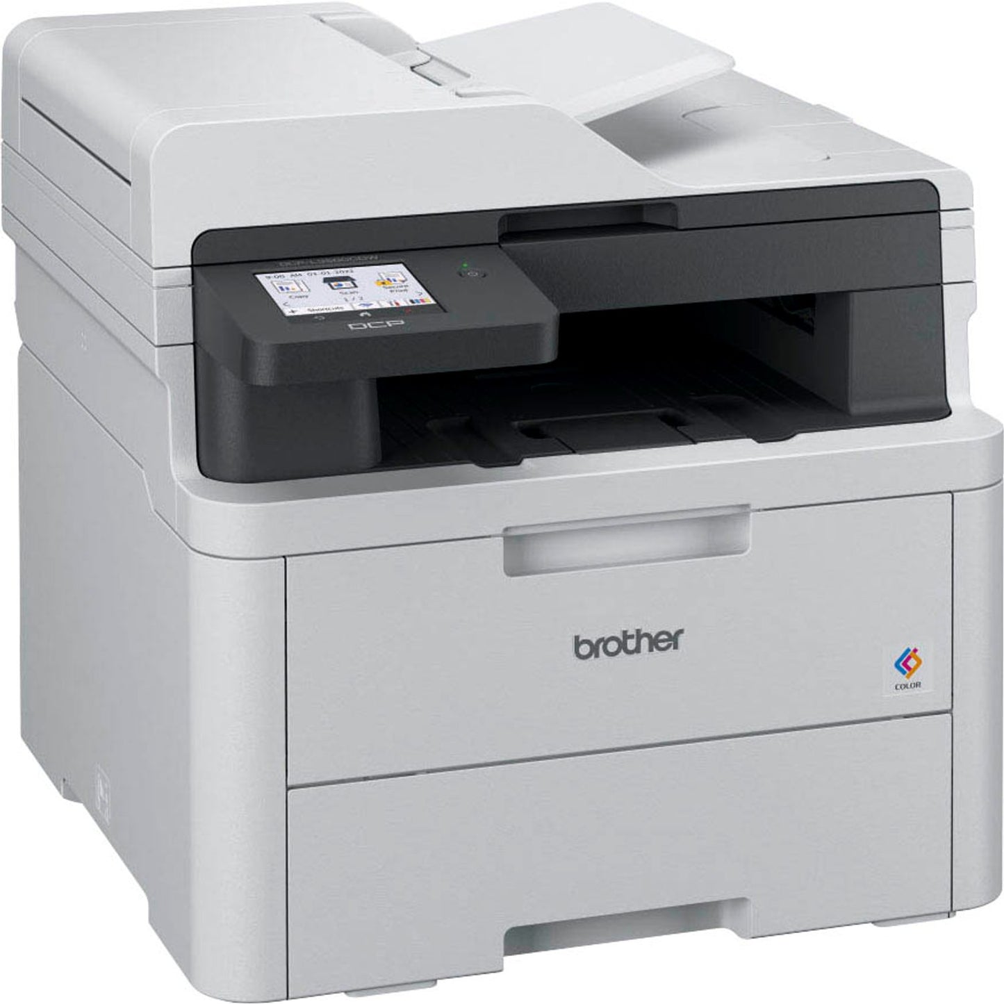 brother DCP-L3560CDW 3 in 1 Farblaser-Multifunktionsdrucker grau | DCPL3560CDWRE1
