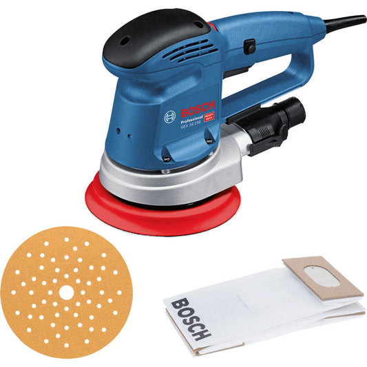 BOSCH Professional GEX 34-150 Exzenterschleifer 340 W | 0 601 372 800