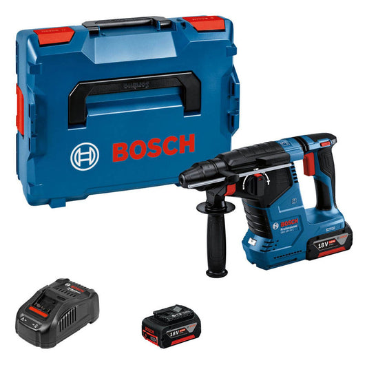 BOSCH Professional GBH 18V-24 C Akku-Bohrhammer-Set 18,0 V, mit 2 Akkus | 0 611 923 003