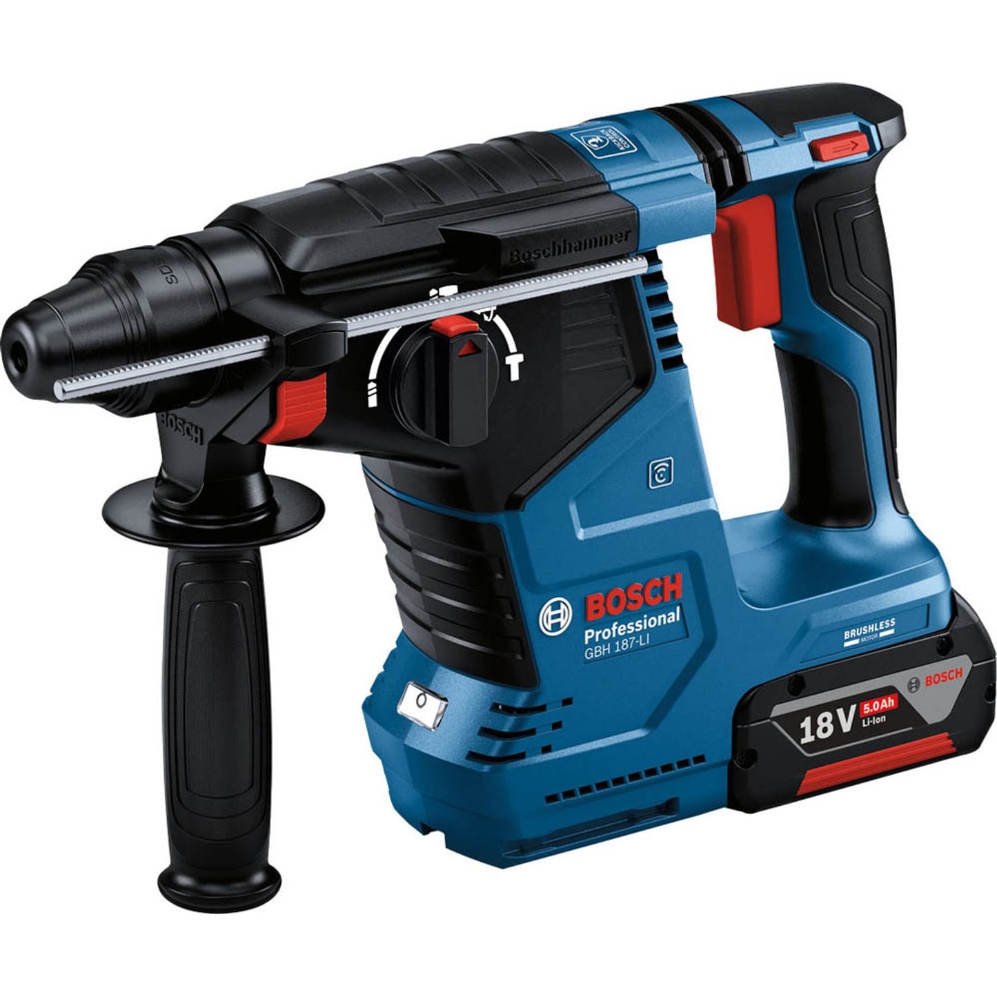 BOSCH Professional GBH 18V-24 C Akku-Bohrhammer-Set 18,0 V, mit 2 Akkus | 0 611 923 003