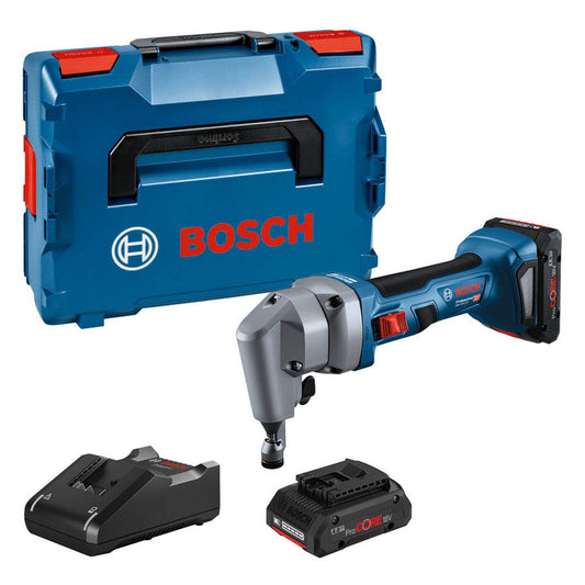 BOSCH Professional GNA 18V-16 E Akku-Blechschere 18,0 V, mit 2 Akkus | 0 601 529 601