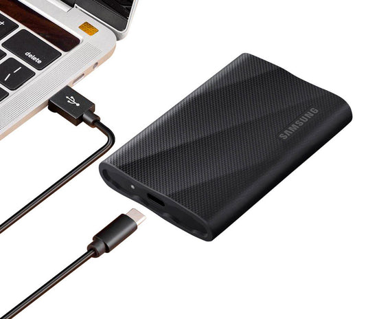 SAMSUNG Portable T9 externe SSD-Festplatte schwarz