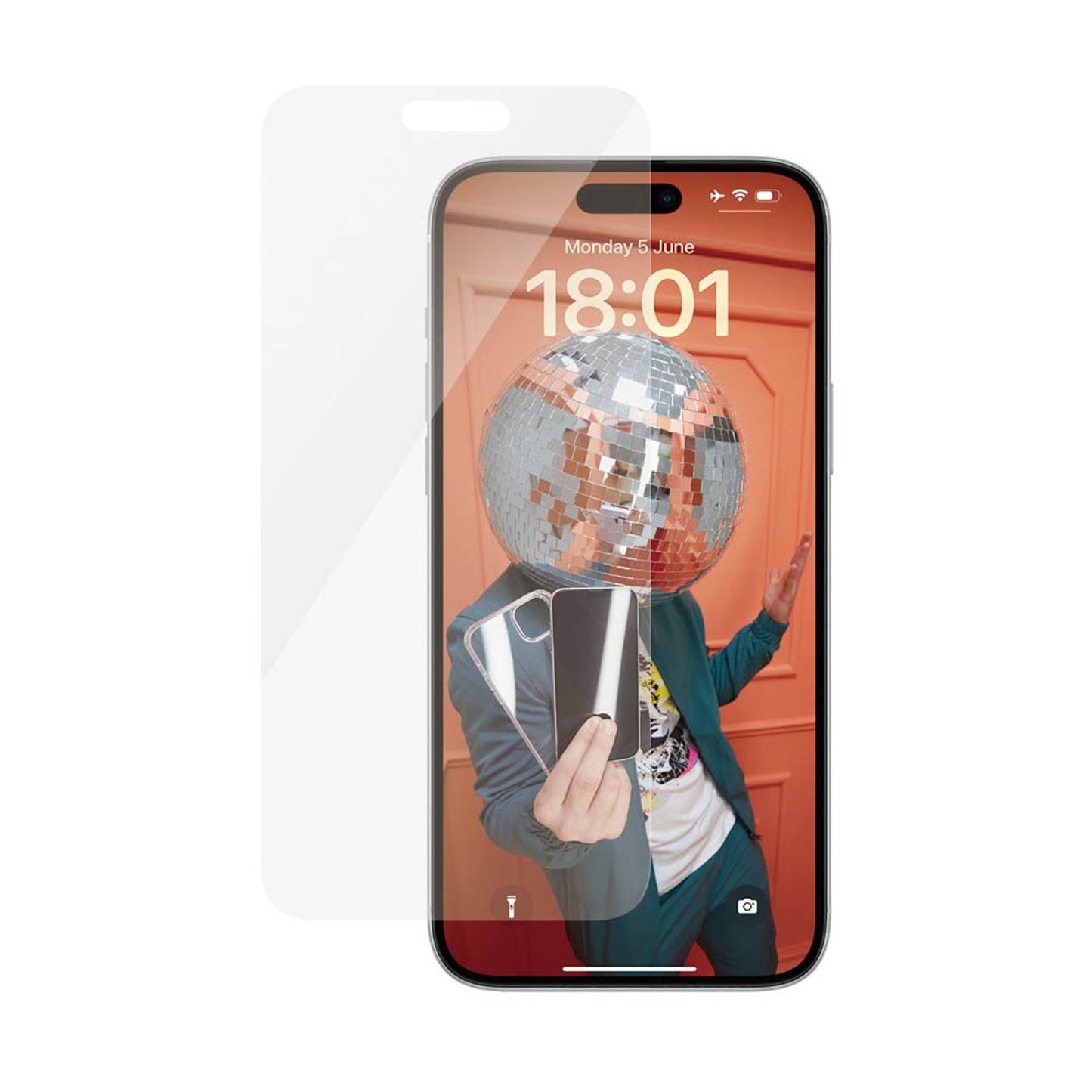 PanzerGlass™ Classic Fit Display-Schutzglas für Apple iPhone 15 Plus | 2807
