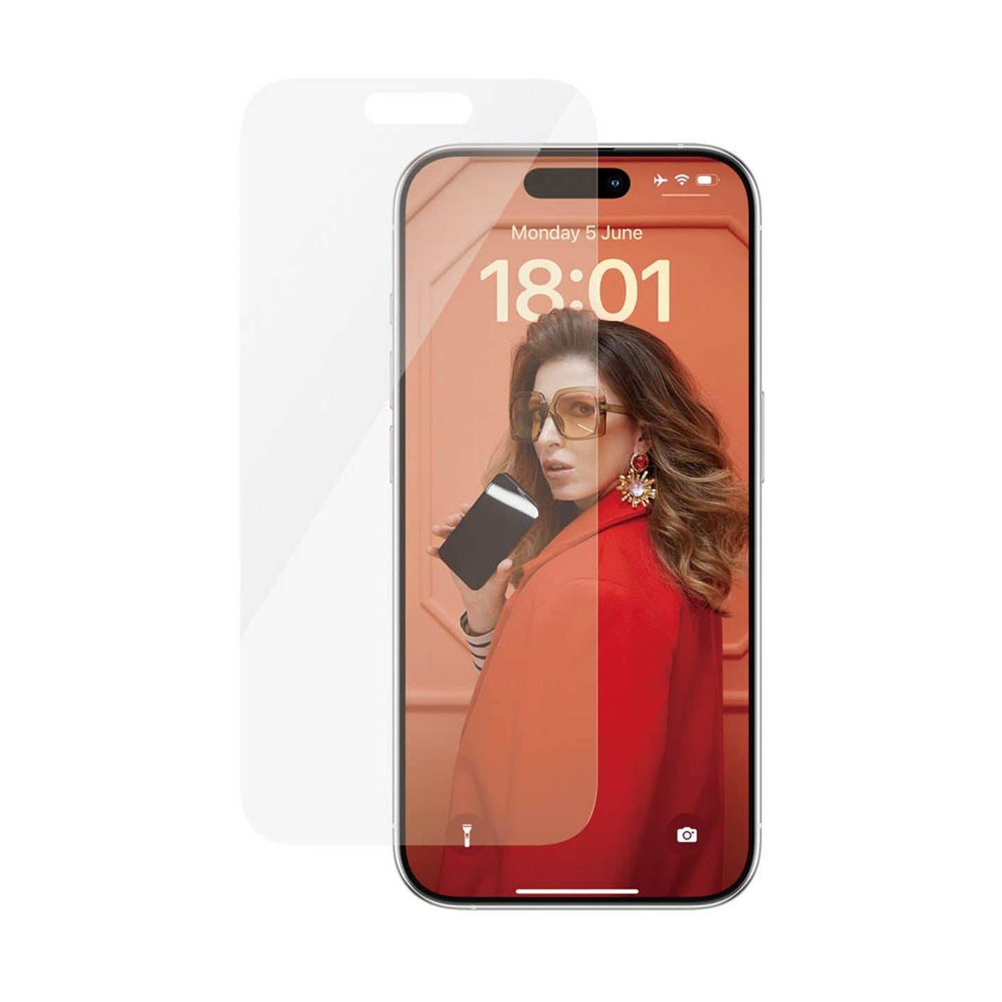 PanzerGlass™ Classic Fit Display-Schutzglas für Apple iPhone 15 Pro | 2806