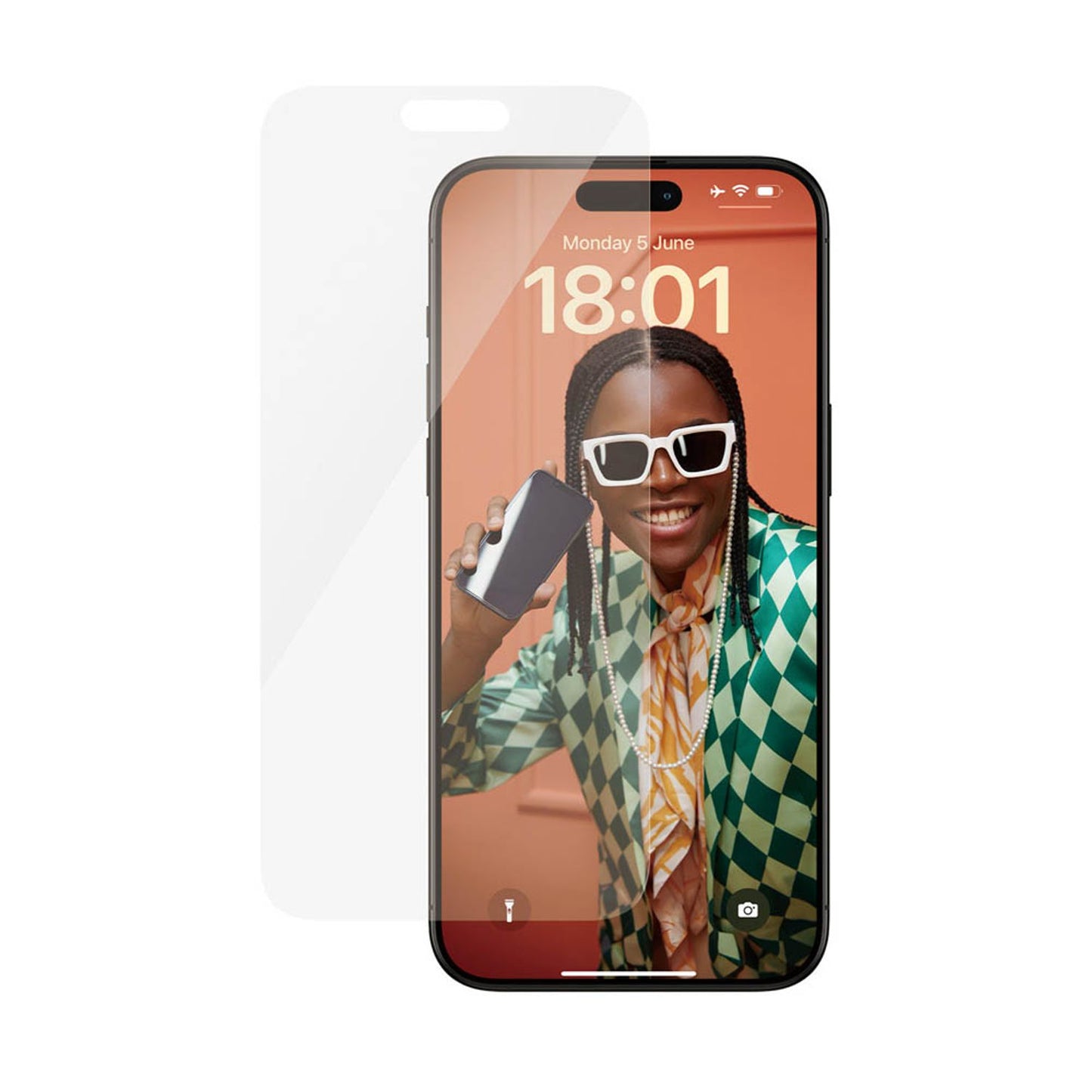 PanzerGlass™ Classic Fit Display-Schutzglas für Apple iPhone 15 Pro Max | 2808