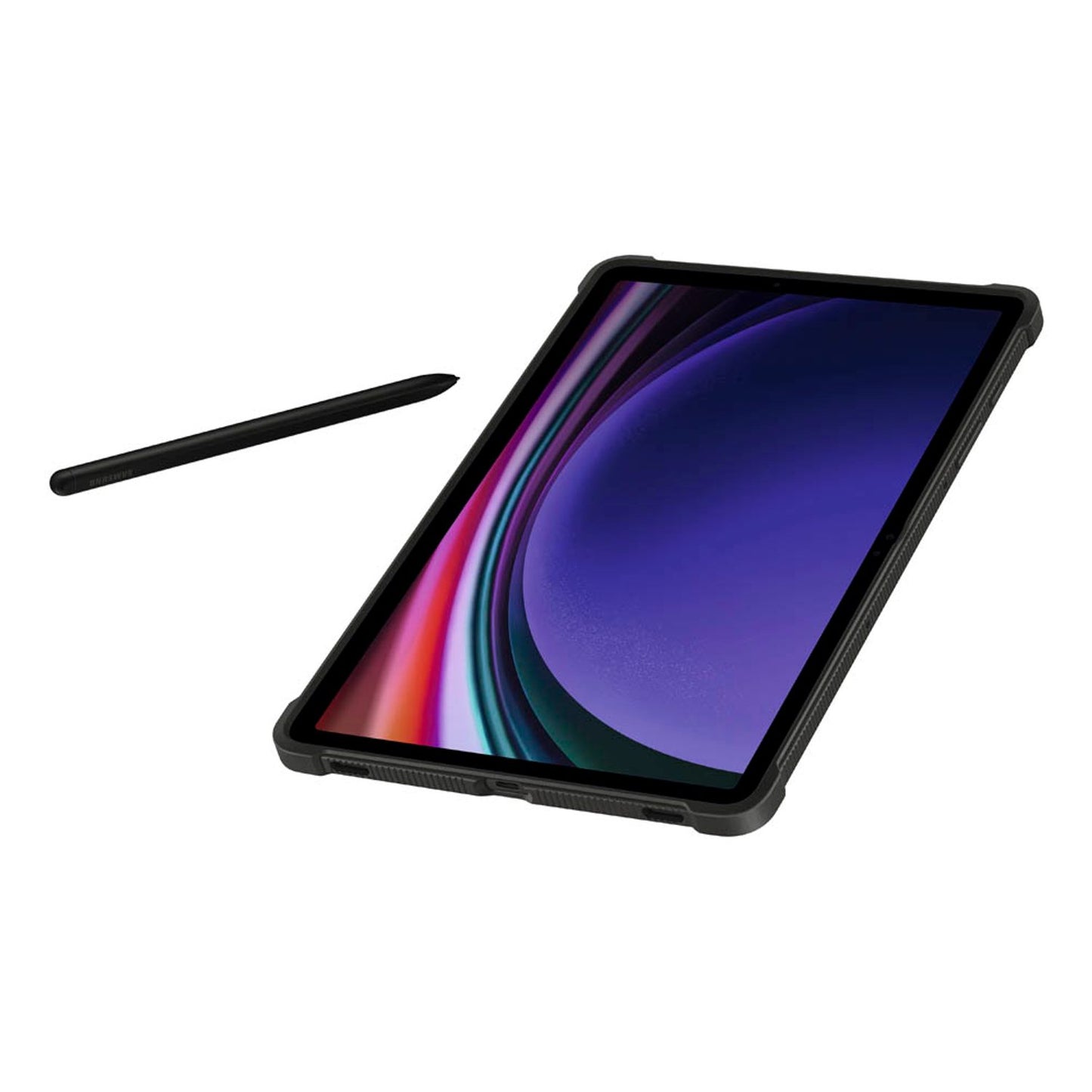 SAMSUNG Outdoor Tablet-Cover für Galaxy Tab S9 dark-titanium | EF-RX710CBEGWW