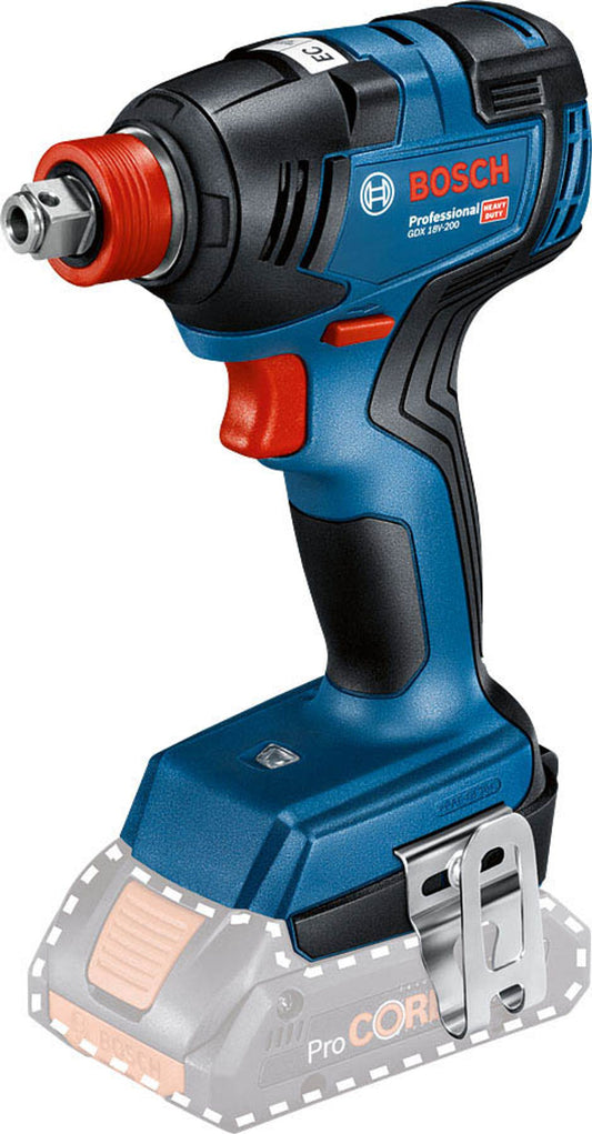BOSCH Professional GDX 18V-200 Akku-Drehschlagschrauber 18,0 V,
