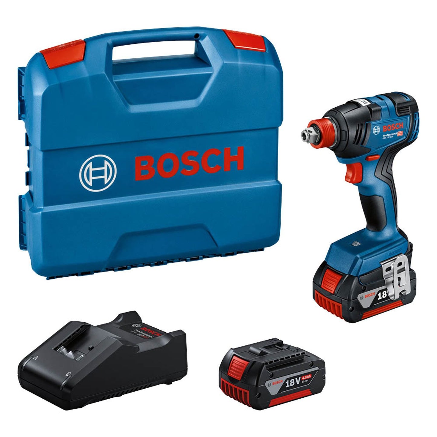 BOSCH Professional GDX 18V-200 Akku-Drehschlagschrauber 18,0 V,