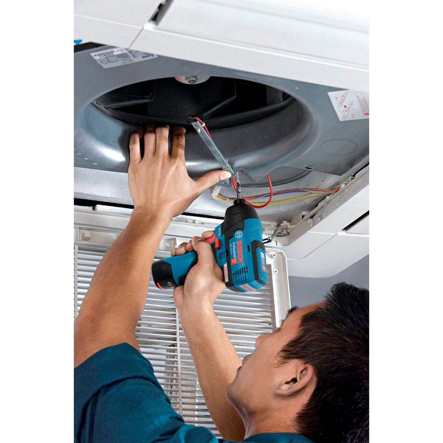BOSCH Professional GDR 12V-110 Akku-Drehschlagschrauber-Set 12,0 V, mit 2 Akkus | 0 601 9E0 005