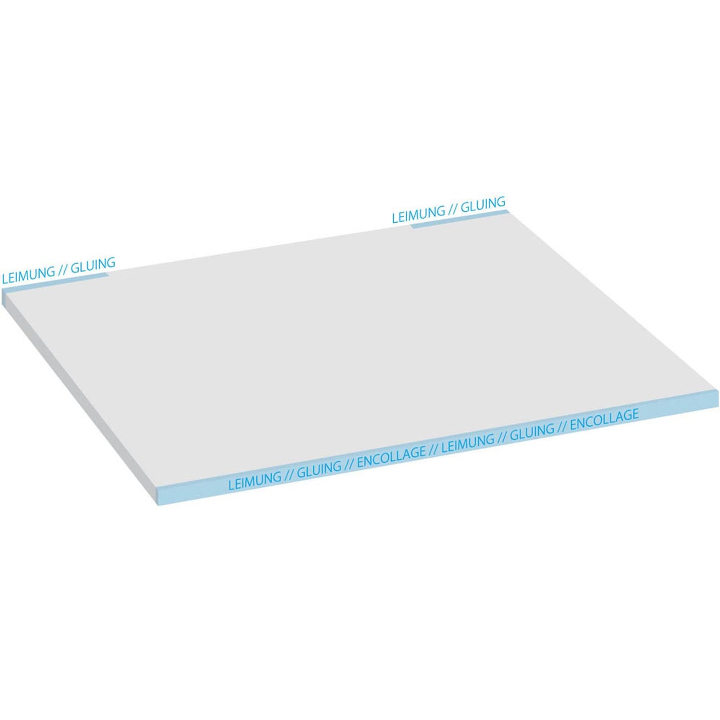 SIGEL Schreibtischunterlage DESIGN blau/grün | HO314