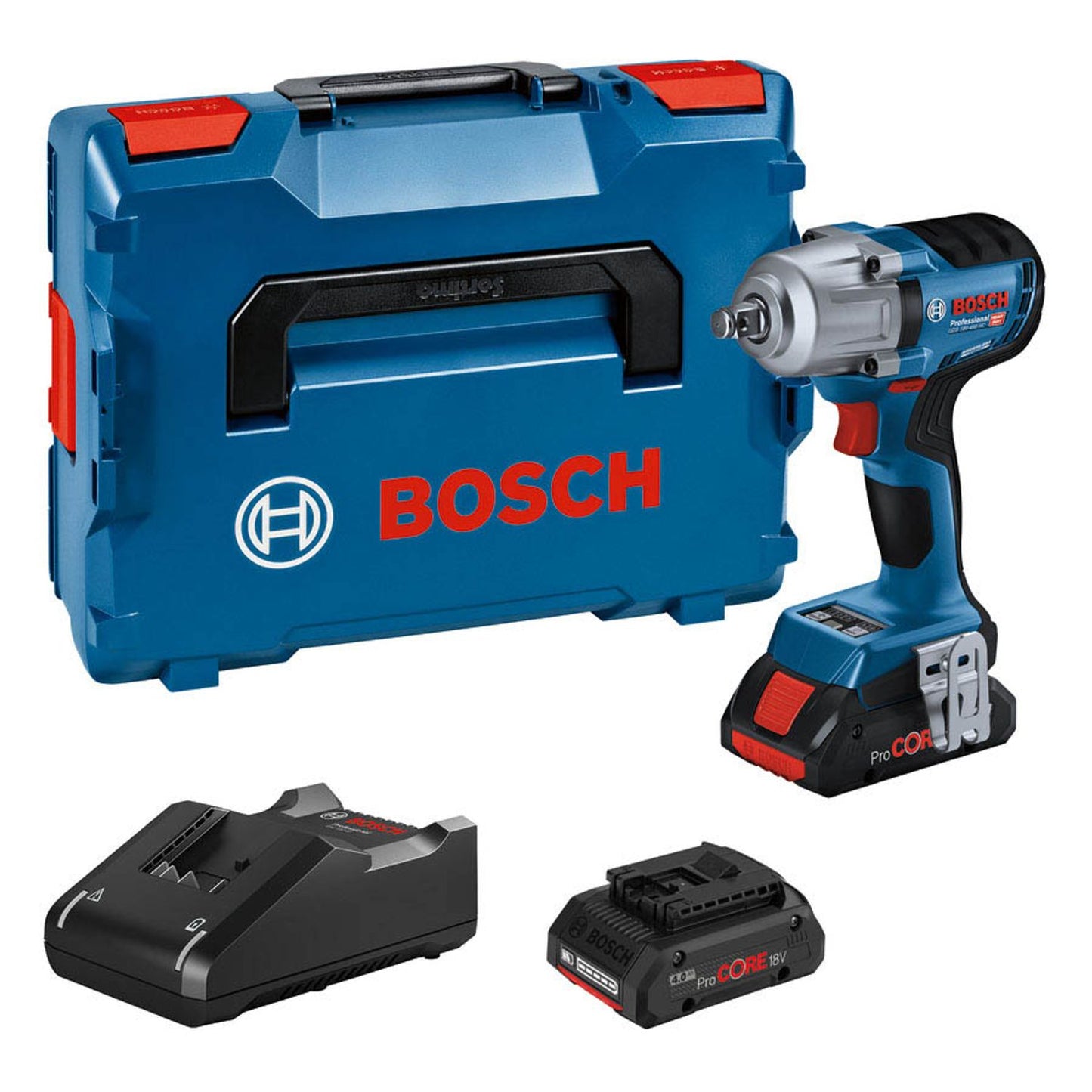 BOSCH Professional GDS 18V-450 HC Akku-Set 18,0 V