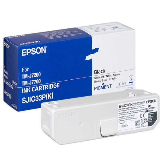 EPSON S020700 / SJIC33P(K) schwarz Druckerpatrone | C33S020700
