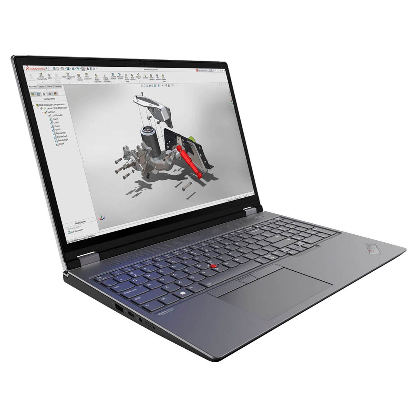 Lenovo ThinkPad P16 Gen 2 (Intel) Notebook 40,6 cm (16,0 Zoll), 64 GB RAM, 2 TB SSD, Intel® Core™ i9-13980HX | 21FA000JGE