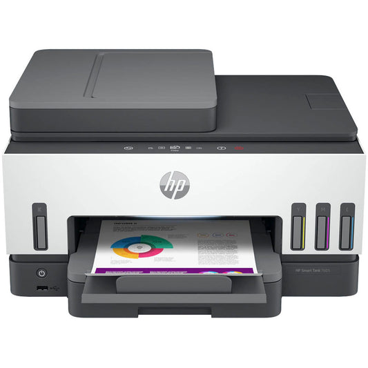 HP Smart Tank 7605 4 in 1 Tintenstrahl-Multifunktionsdrucker grau | 28C02A