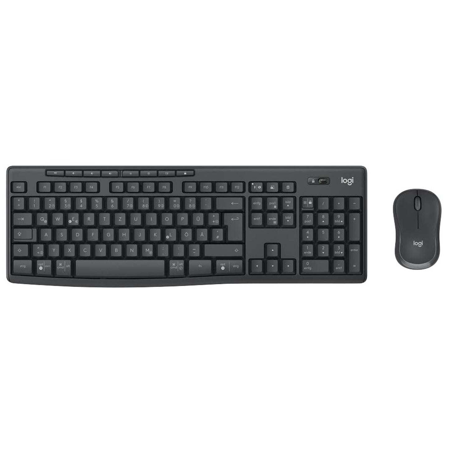 Logitech MK370 Combo for Business Tastatur-Maus-Set kabellos schwarz | 920-012065