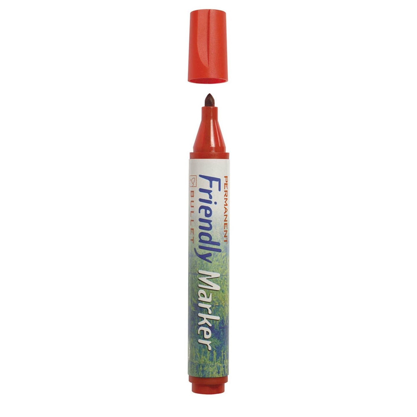 BALLOGRAF® Friendly Fine Permanentmarker-Set farbsortiert 1,5 - 3,0 mm | 16350 | 1 Pack = 4 St.