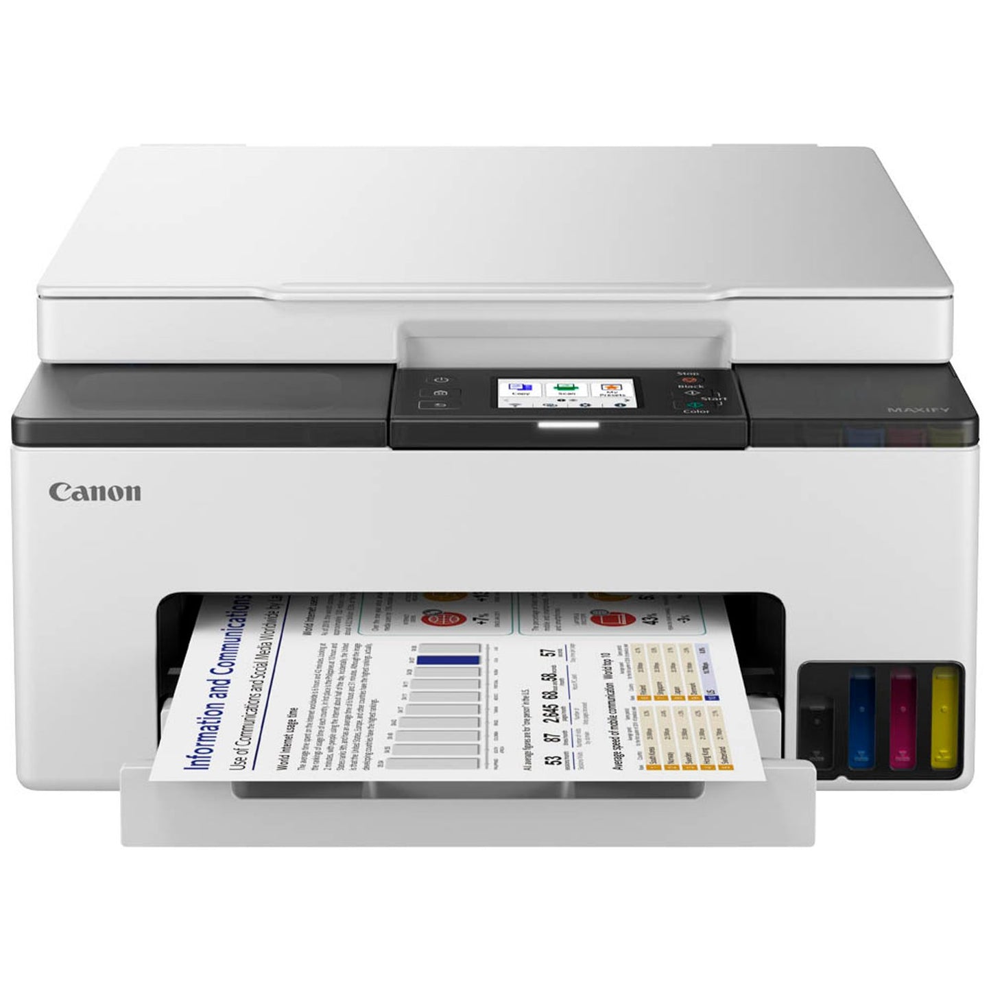 Canon MAXIFY GX1050 3 in 1 Tintenstrahl-Multifunktionsdrucker grau | 6169C006
