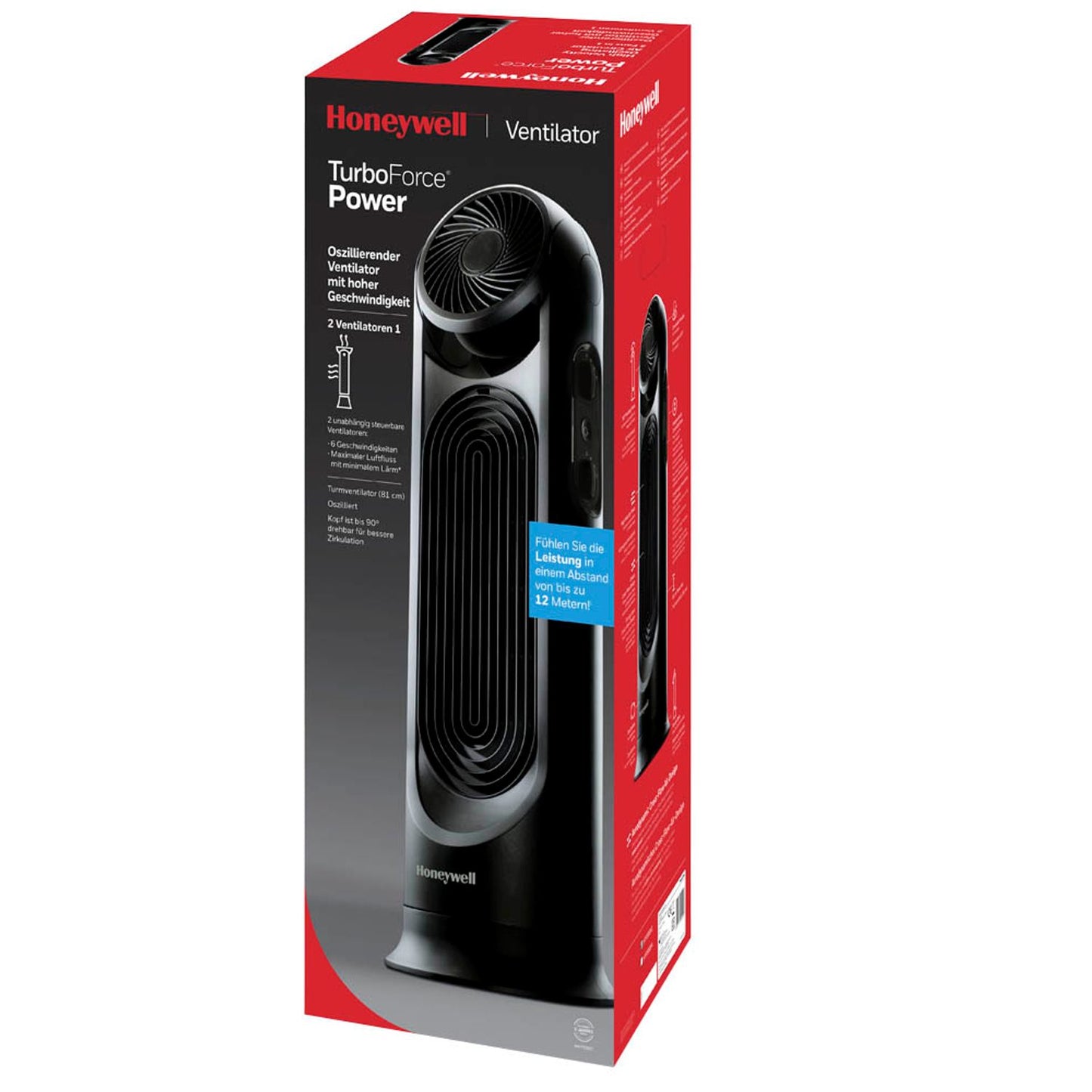 Honeywell Turmventilator 58 W | HYF500E4