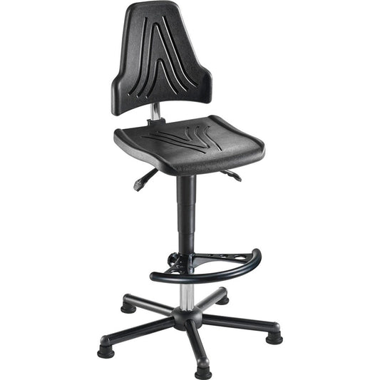 mey chair XXL Arbeitsdrehstuhl W19-25-H-PU-FS7 ESD schwarz | 11370