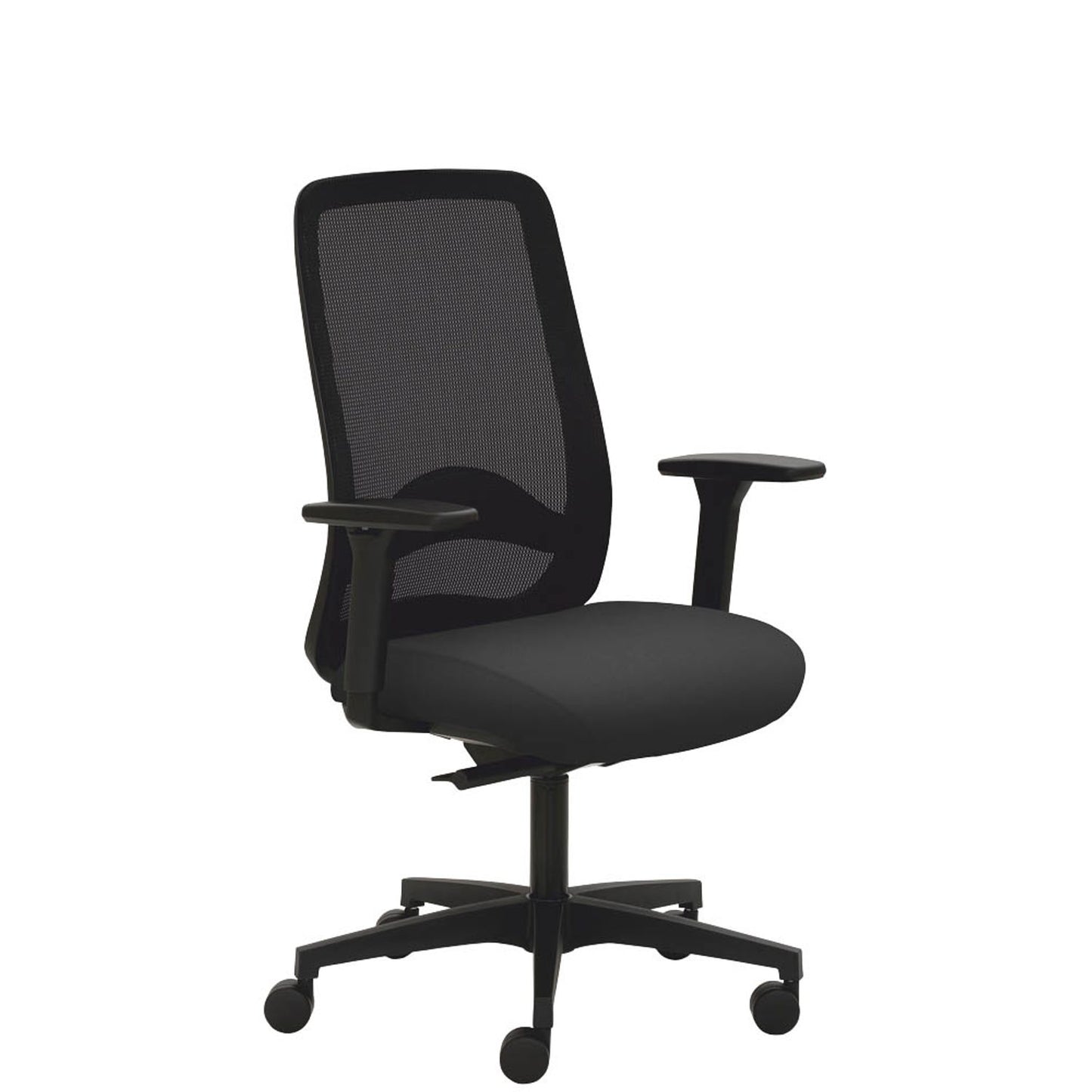 Mayer Bürostuhl, Stoff schwarz, Gestell schwarz | 2338