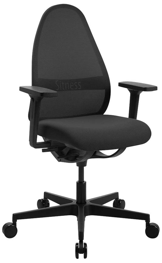 Topstar Bürostuhl Soft Sitness Art, Stoff, Gestell schwarz