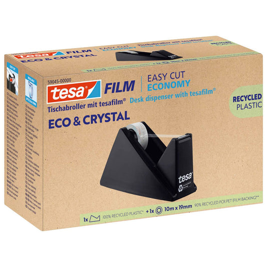 tesa ECO & CRYSTAL Klebefilm transparent 19,0 mm x 10,0 m | 59045-00000-00