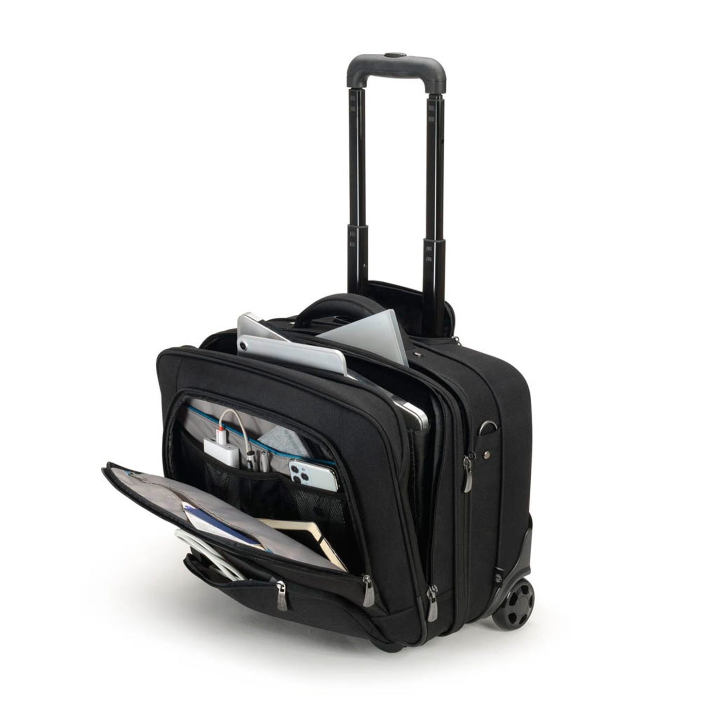 DICOTA Laptop-Trolley Eco Multi PRO Kunstfaser schwarz 44,5 x 41,5 x 25,0 cm | D30924-RPET