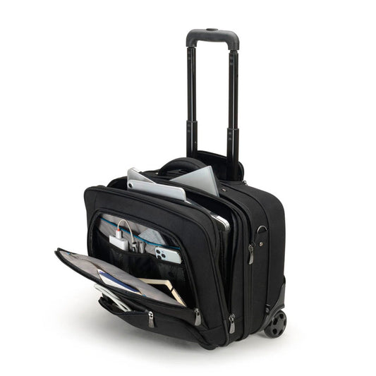 DICOTA Laptop-Trolley Eco Multi PRO Kunstfaser schwarz 44,5 x 41,5 x 25,0 cm | D30924-RPET