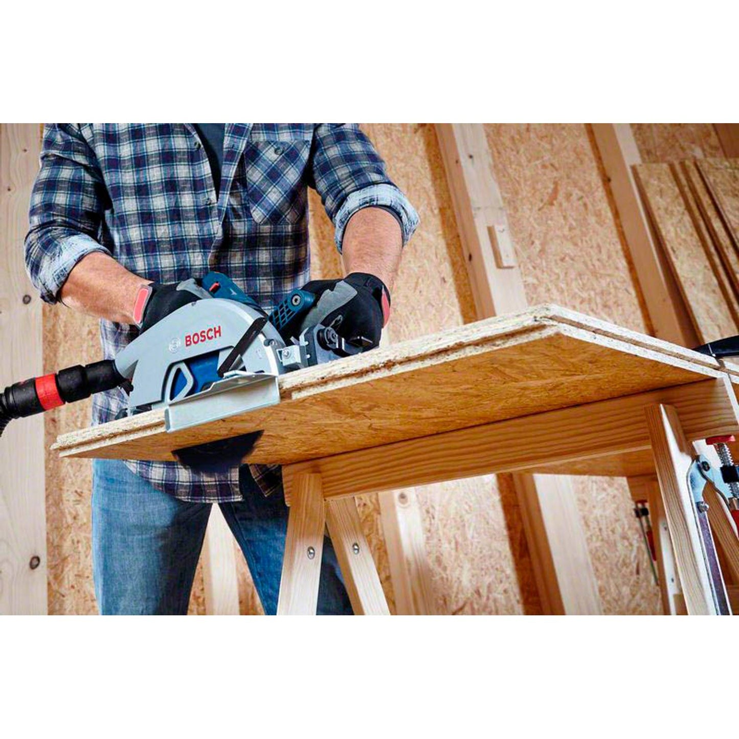 BOSCH Professional GKS 18V-68 GC Akku-Handkreissäge-Set 18,0 V, ohne Akku | 06016B5100