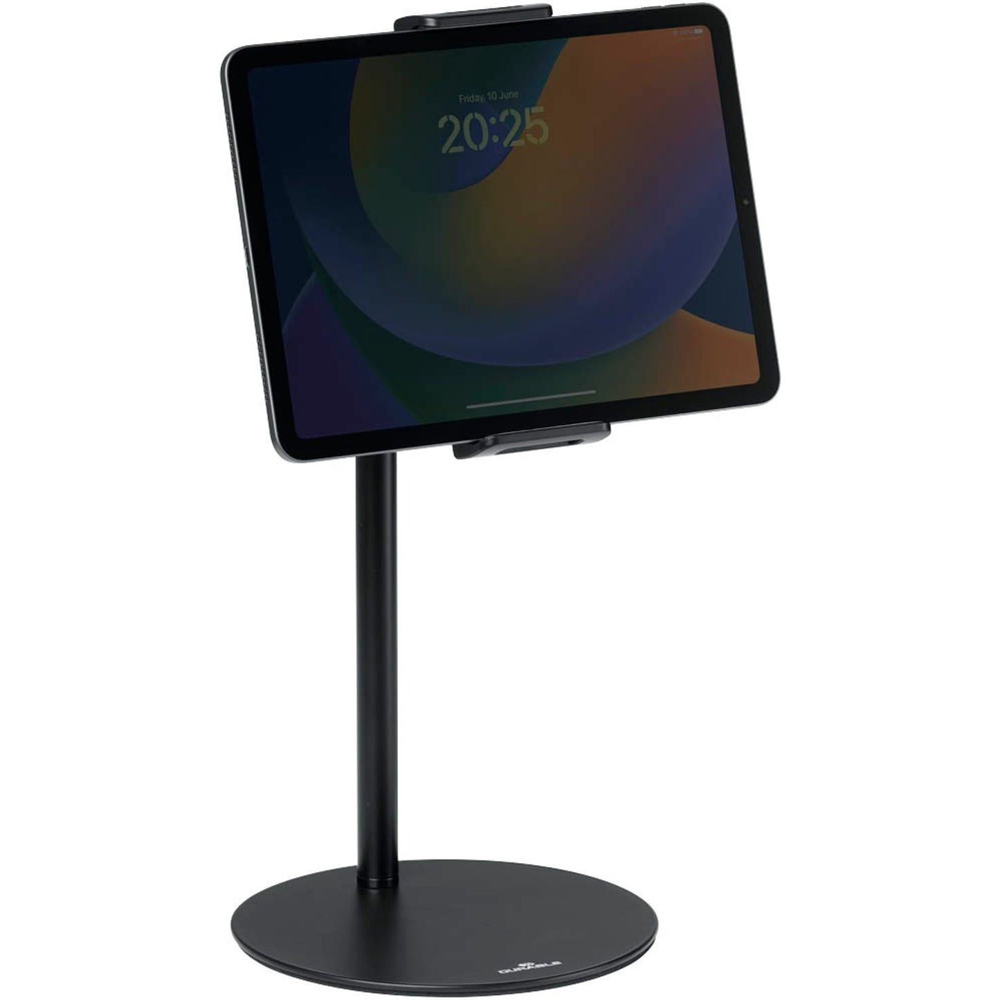 DURABLE Tablet-Halterung TWIST TABLE schwarz für 1 Tablet, Stangenhalterung | 894101