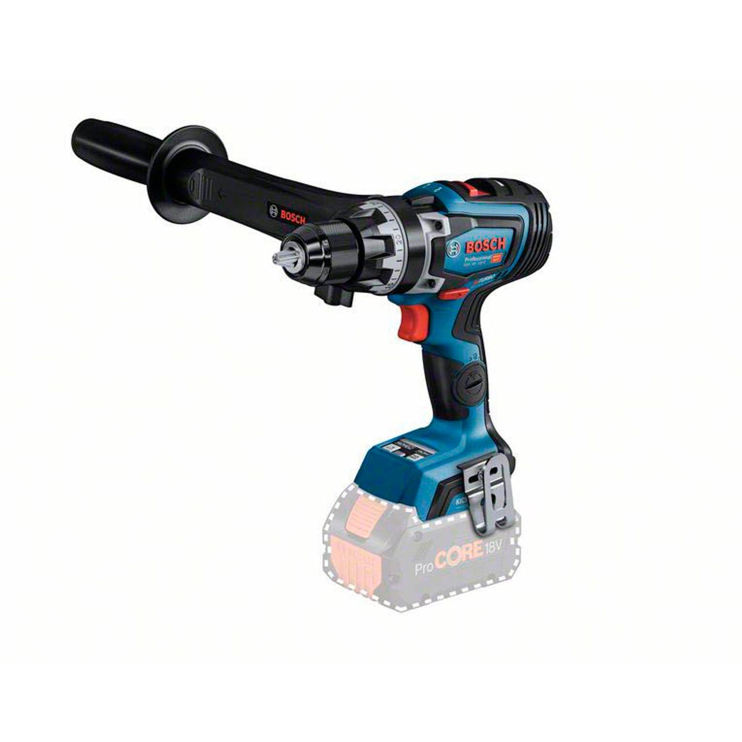 BOSCH Professional GSR 18V-150 C Akku-Bohrschrauber 18,0 V, ohne Akku | 06019J5002