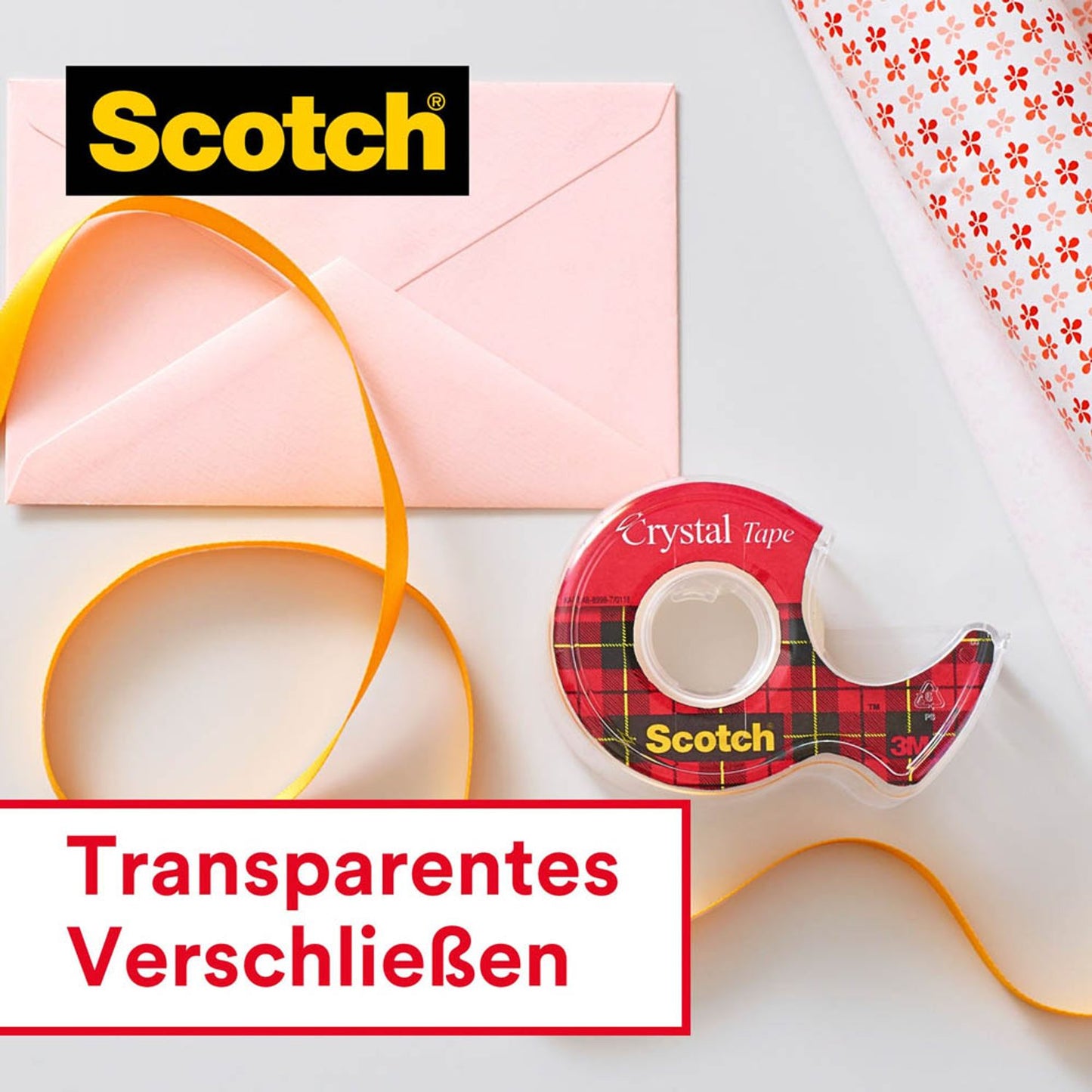 Scotch + 2 GRATIS: Crystal Klebefilm kristall-klar 19,0 mm x 33,0 m + GRATIS | 6-1933R14 | 1 Pack = 12 Rollen