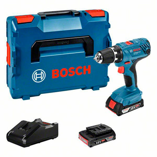 BOSCH Professional AKTION: GSR 18V-21 Professional Akku-Bohrschrauber-Set 18,0 V, mit 2 Akkus mit Prämie nach Registrierung | 06019H1008