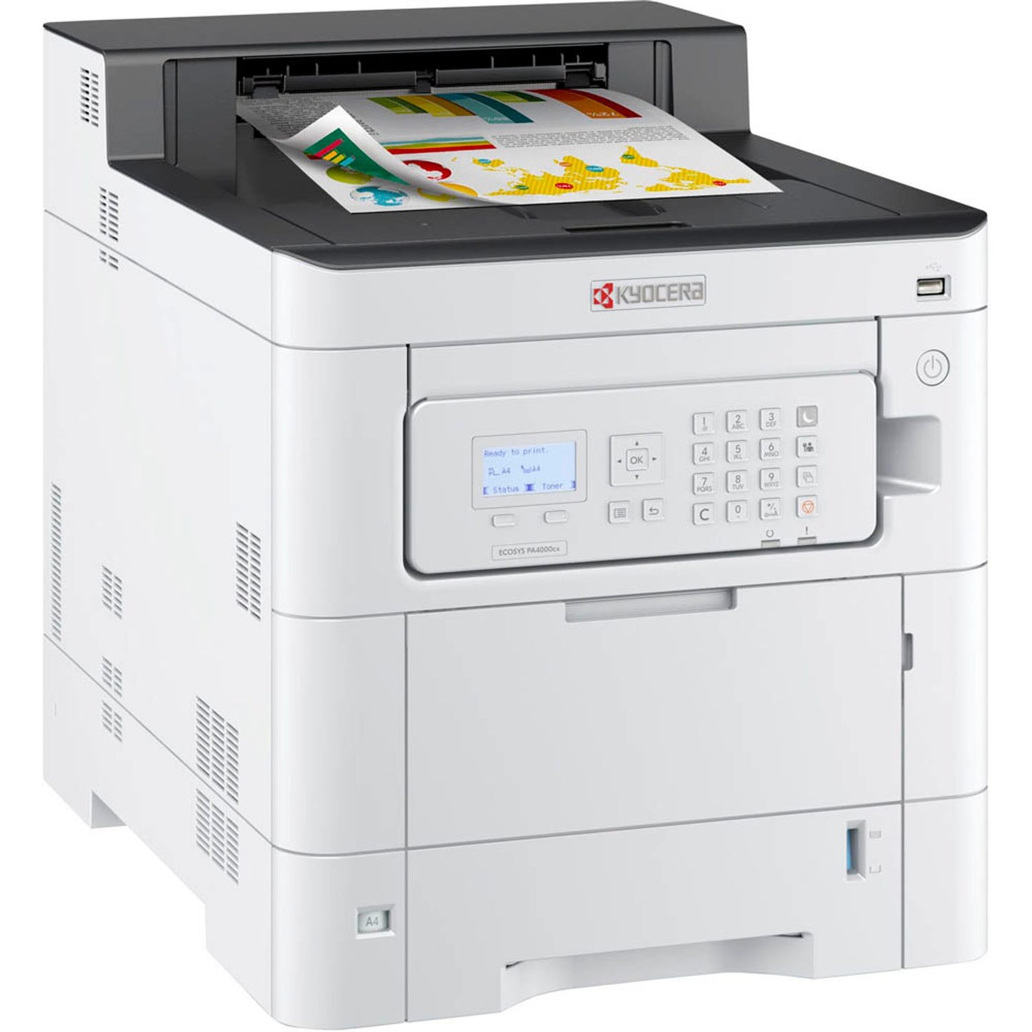 KYOCERA ECOSYS PA4000cx Farb-Laserdrucker weiß | 1102Z03NL0