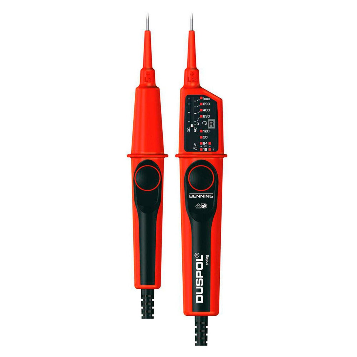 BENNING DUSPOL analog Zweipoliger Spannungs- und Durchgangsprüfer | 50261